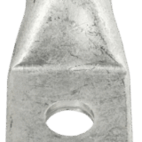 Zapata de compresión LCC400-12-6 para cal. 400 Kcmil, Doble barreno para tornillo prisionero de 1/2, Espaciado de orificios 44.5mm, 1 Pz