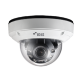 5MP IR DOME CAMERA /MOTORIZED LENS 2.7 - 13.5MM /  IDIS DEEP-LEARNING ANALYTICS (IDLA)