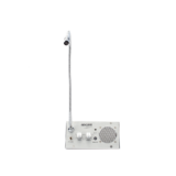 Sistema de Intercomunicación | Ideal para Ventanillas | Audio de voz de dos vías | 12V/1A 2W | Micrófono Interior + Micrófono Exterior