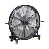 Ventilador Industrial Móvil Ultra Silencioso de 1.5 m y 127 Vca, Ideal para Almacenes, Hangares, Líneas de Producción, Gimnasios