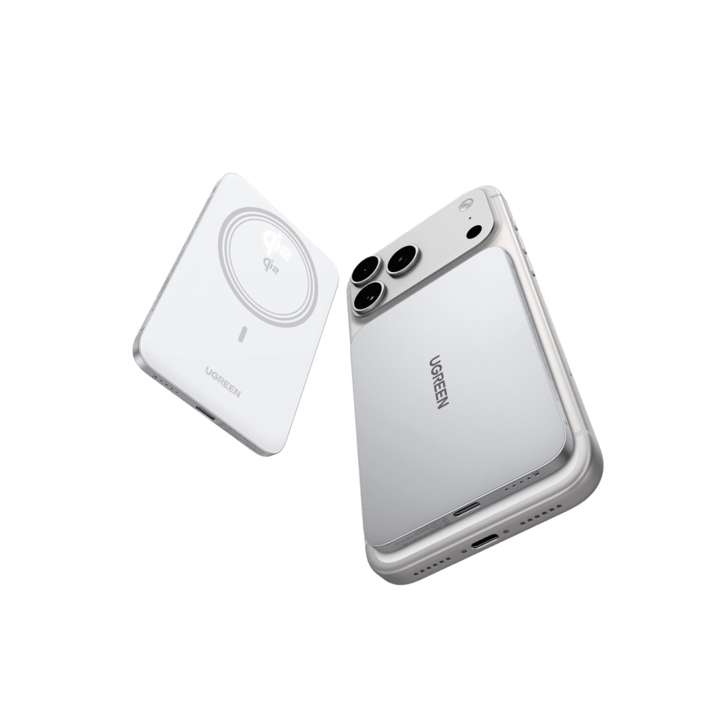 Power Bank Magnético Inalámbrico / 5000 mAh / 20W USB-C PD3.0 + 15W Carga Inalámbrica / Compatible MagSafe y Qi / Diseño Ultrafino 8.6 mm (0.3 in) / Carga Simultánea Cable + Inalámbrica / Baterí - Image 2