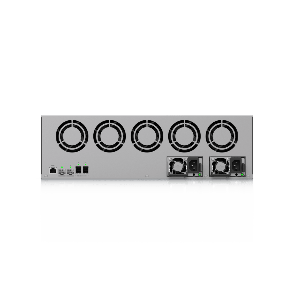 NVR Empresarial Core UniFi Protect 3U con 16 Bahías para HDD/SSD 2.5”/3.5”, Soporte para hasta 300 Cámaras 4K o 500 Full HD, Fuentes de Poder Hot-Swap y Expansión de Almacenamiento Opcional - Image 5