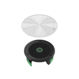 Micrófono de Techo CM20 de Yealink con Captación 360° y Beamforming Inteligente