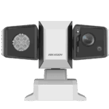 Punta de Poste IP Dual / PTZ 4 Megapixel (40X Zoom) + Panorámica 4 Megapixel (4 mm) / 500 mts IR Laser / IP67 / IK10 / EIS / WDR 150 dB / Wiper / Anticorrosión (NEMA 4X)