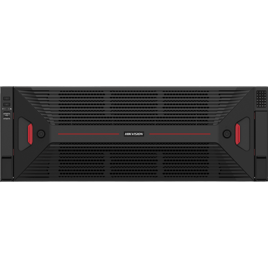 NVR 32 Megapixel (8K) / 256 canales IP / 30 Bahías de Disco Duro (600 TB) / 4 Puertos de Red / Soporta RAID con Hot Swap / ACUSENSE / ANPR - Image 2
