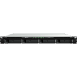 Servidor NAS Rackmount / 4 Bahías Hot-Swappable 1U / 2000/1300 MB/s Lectura/Escritura / 4 Puertos 1GbE RJ45 / PCIe 3.0 x8 / Dual Power Supply Redundante / DSM / Almacenamiento Empresarial