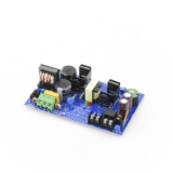Fuente de Alimentación Tipo Tarjeta / 12/24 VCC Seleccionable / 6 A de Corriente Continua / Entrada 115 VCA 50/60 Hz / Respaldo con Batería / Protección contra Cortocircuito y Sobretensión