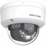 [Dual Light] Domo IP 2 Megapixel / Lente 2.8 mm / 30 mts IR + Luz Blanca / Micrófono Integrado / Antivandálico IK08 / ACUSENSE Lite / Exterior IP67 / H.265+/H.264+ / PoE / ONVIF (Profile S/T)