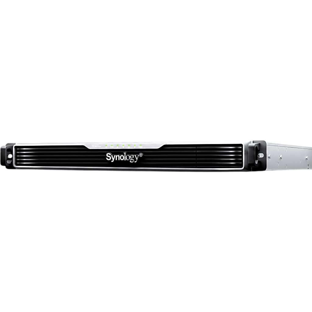 Servidor NAS Rack 1U / 4 Bahías HDD + 2 Ranuras M.2 NVMe / Intel Xeon D-1726 6-Core / 16 GB DDR4 ECC / 2x 10GbE / Caché SSD / Virtualización / Videovigilancia / 5 Años Garantía
