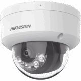 [Dual Light] Domo IP 2 Megapixel / Lente 2.8 mm / 30 mts IR + Luz Blanca / Micrófono Integrado / Antivandálico IK08 / ACUSENSE Lite / Exterior IP67 / H.265+/H.264+ / PoE / ONVIF (Profile S/T)